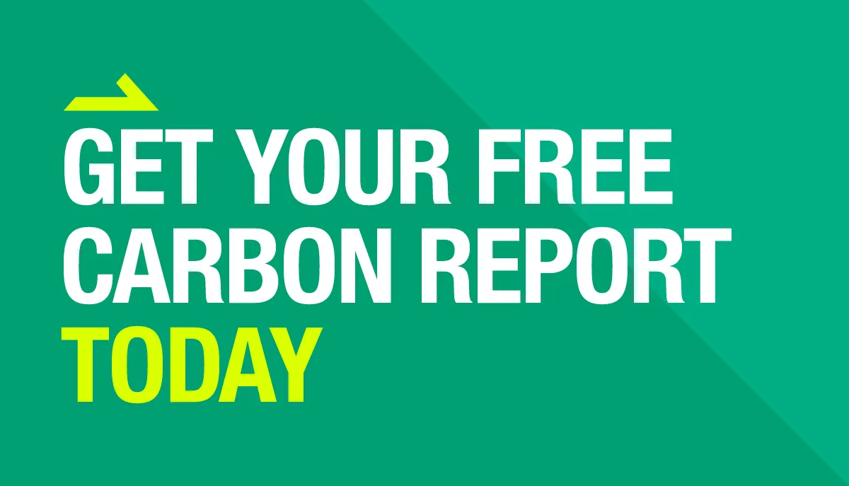 Get your free carbon report today