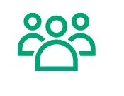 Icon of people green